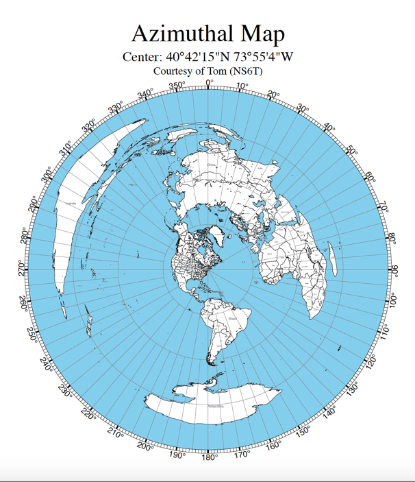 Azimuthal Equidistant Projection Map - of New York City, USA.png