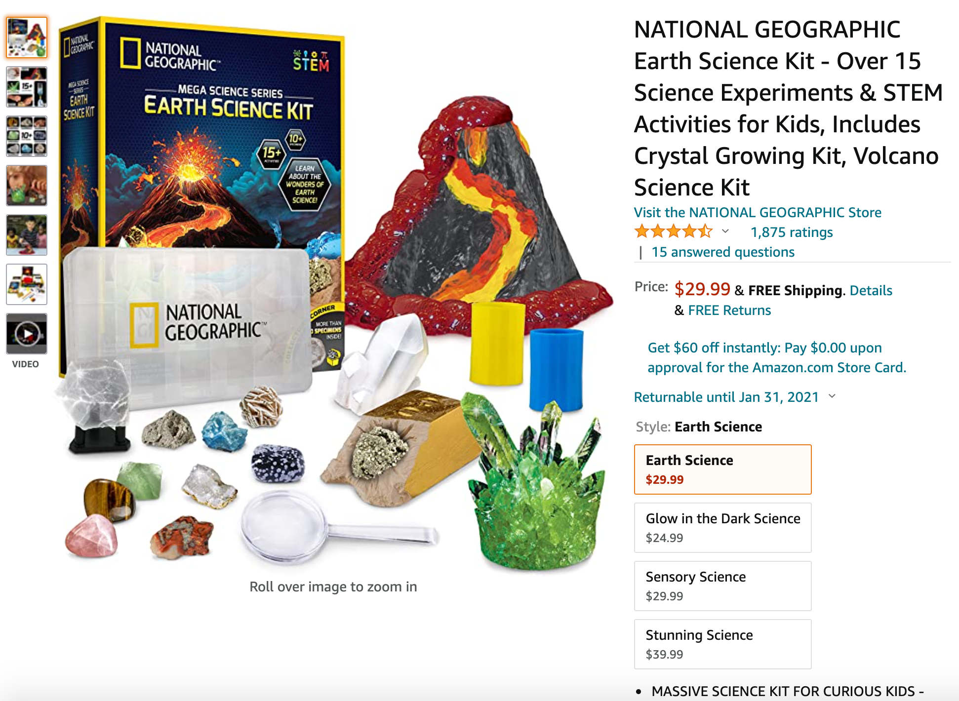 NATIONAL GEOGRAPHIC Earth Science Kit - Over 15 Science Experiments.jpg
