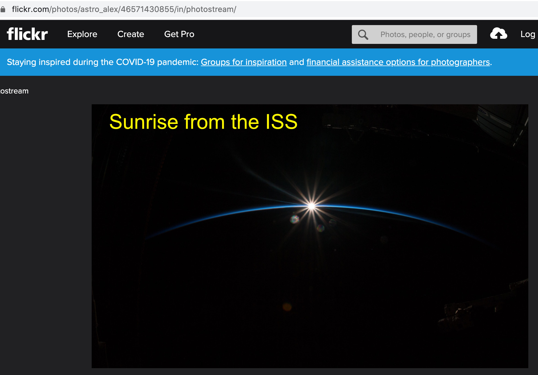 Sunrise from the ISS.jpg